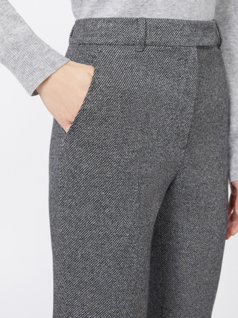 NEGUS Cigarette-fit jersey trousers 5
