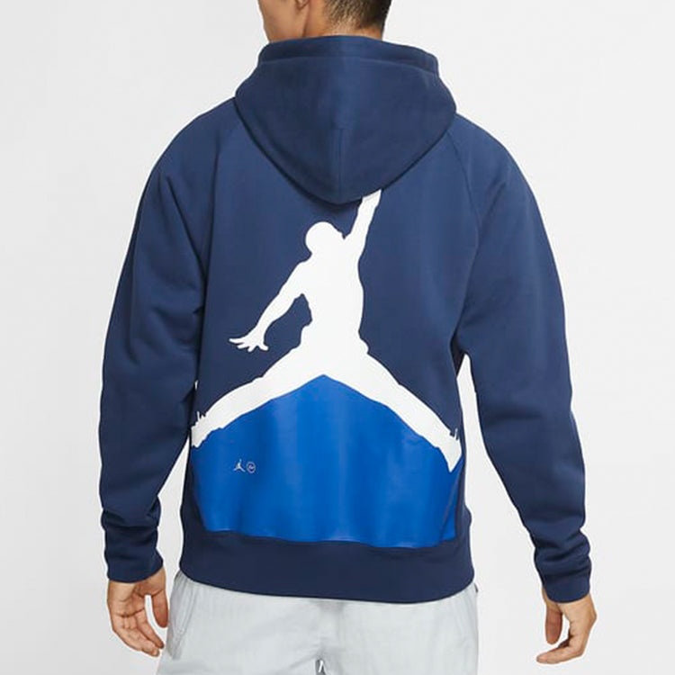 Air Jordan x Fragment Design FW Pullovers Street Style Collaboration Long Sleeves Men Blue DA2984-41 - 3