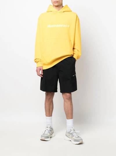 adidas Humanrace-print hoodie outlook