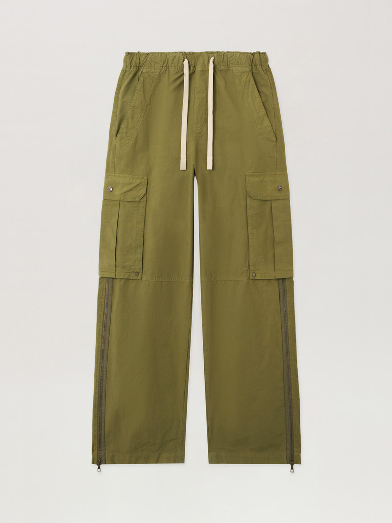 Curved Logo Cargo Pants 1
