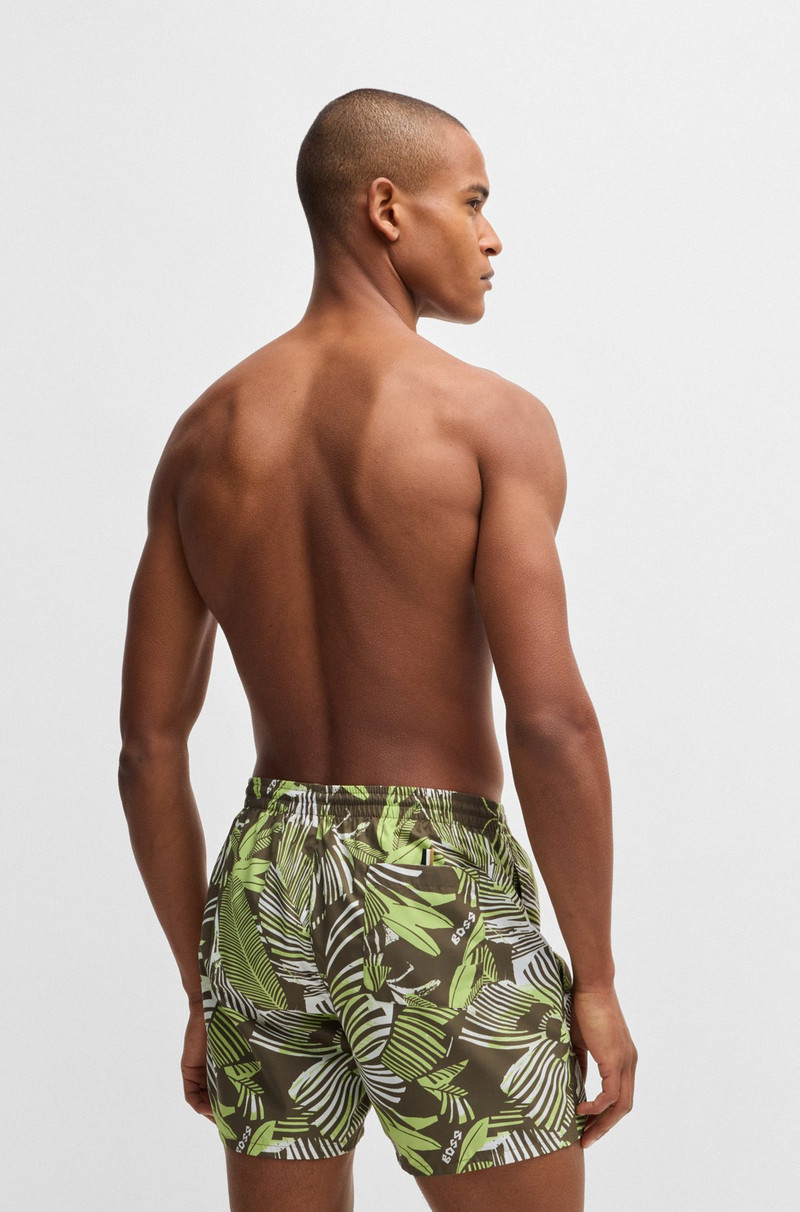 BOSS FULLY LINED SWIM SHORTS WITH SEASONAL PRINT outlook