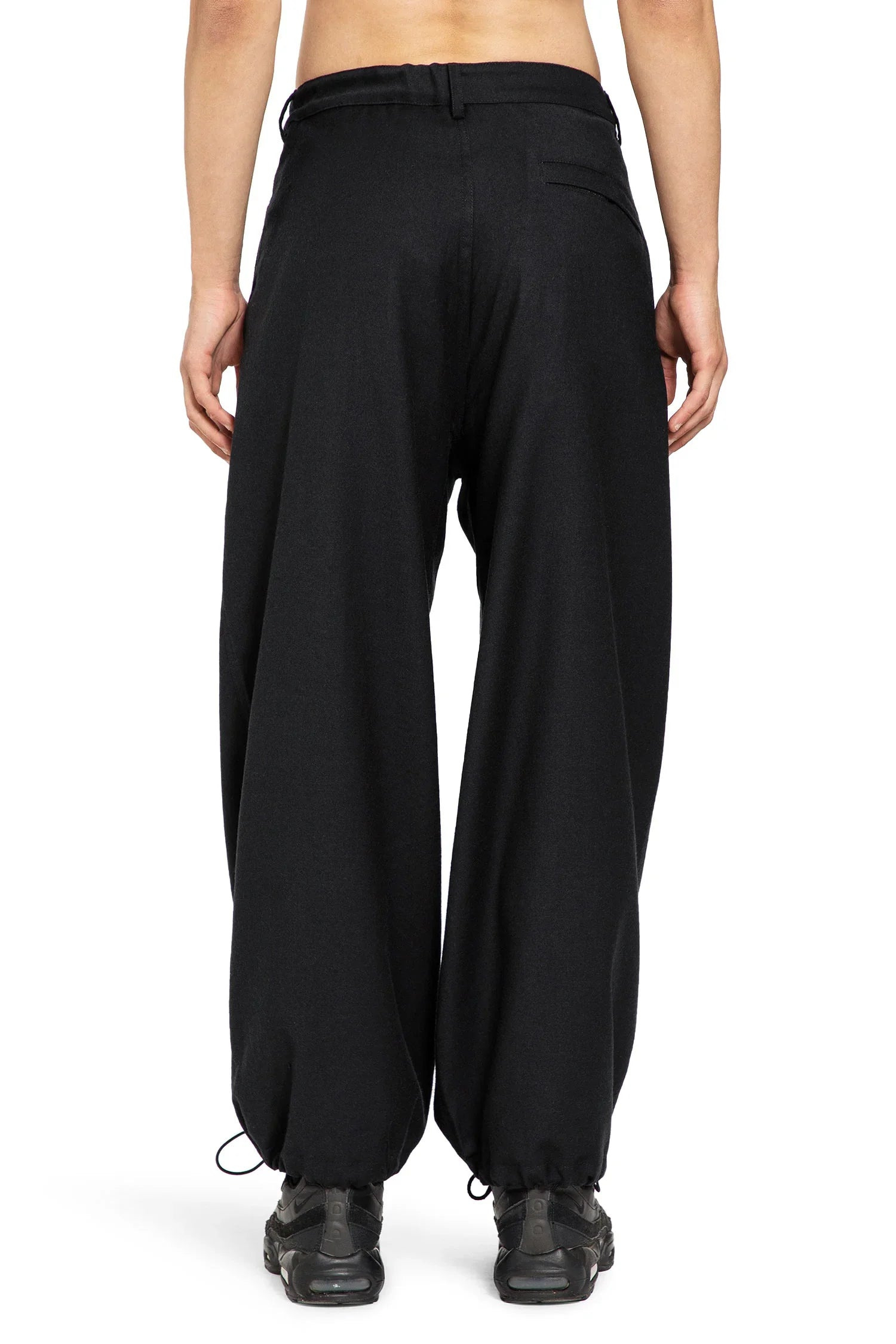 Asymmetrical-Wool-Pleated-Pants - 3