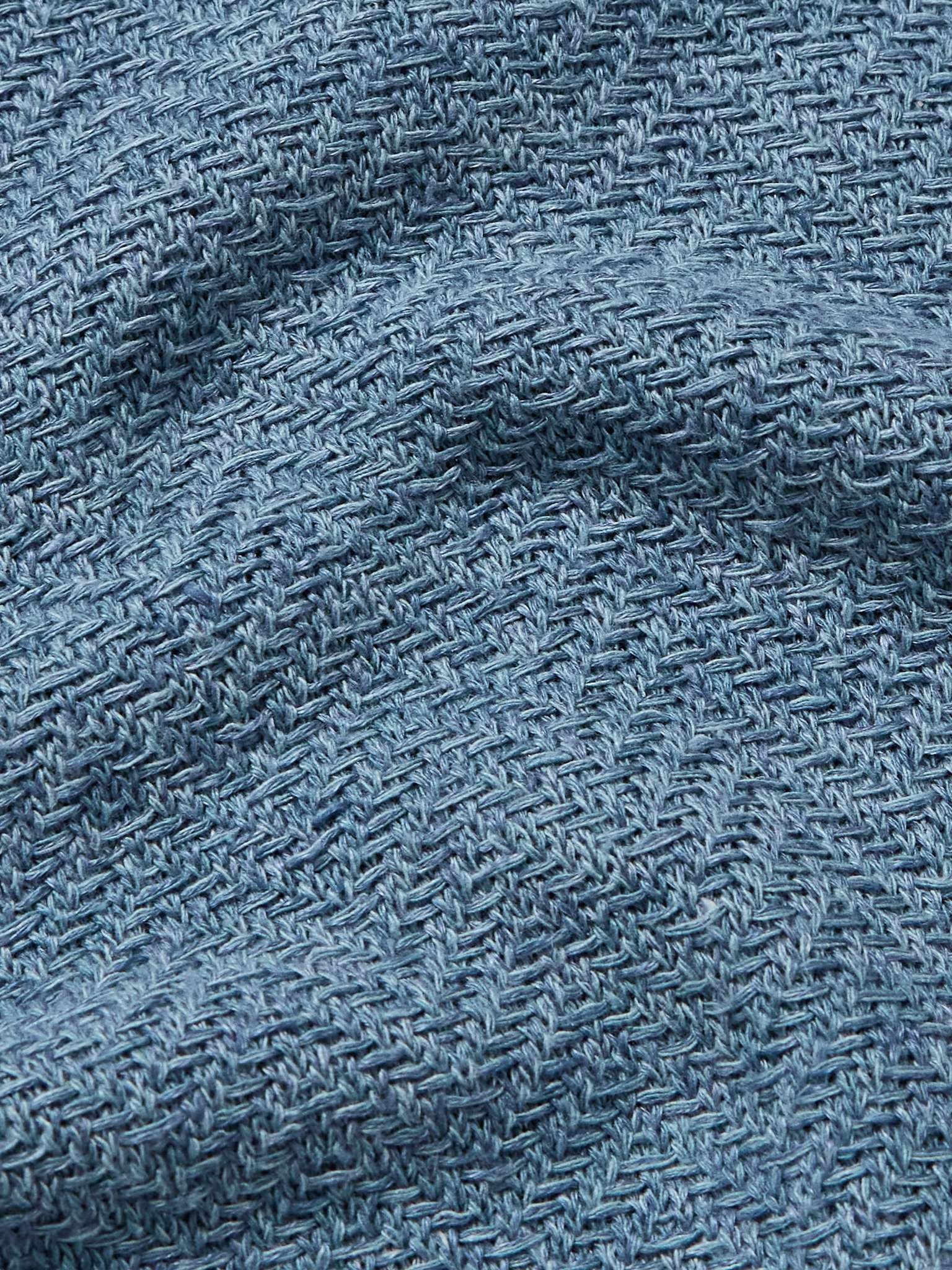 Slim-Fit Mulberry Silk and Linen-Blend Sweater - 5