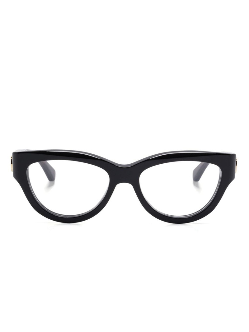 cat eye-frame glasses 1