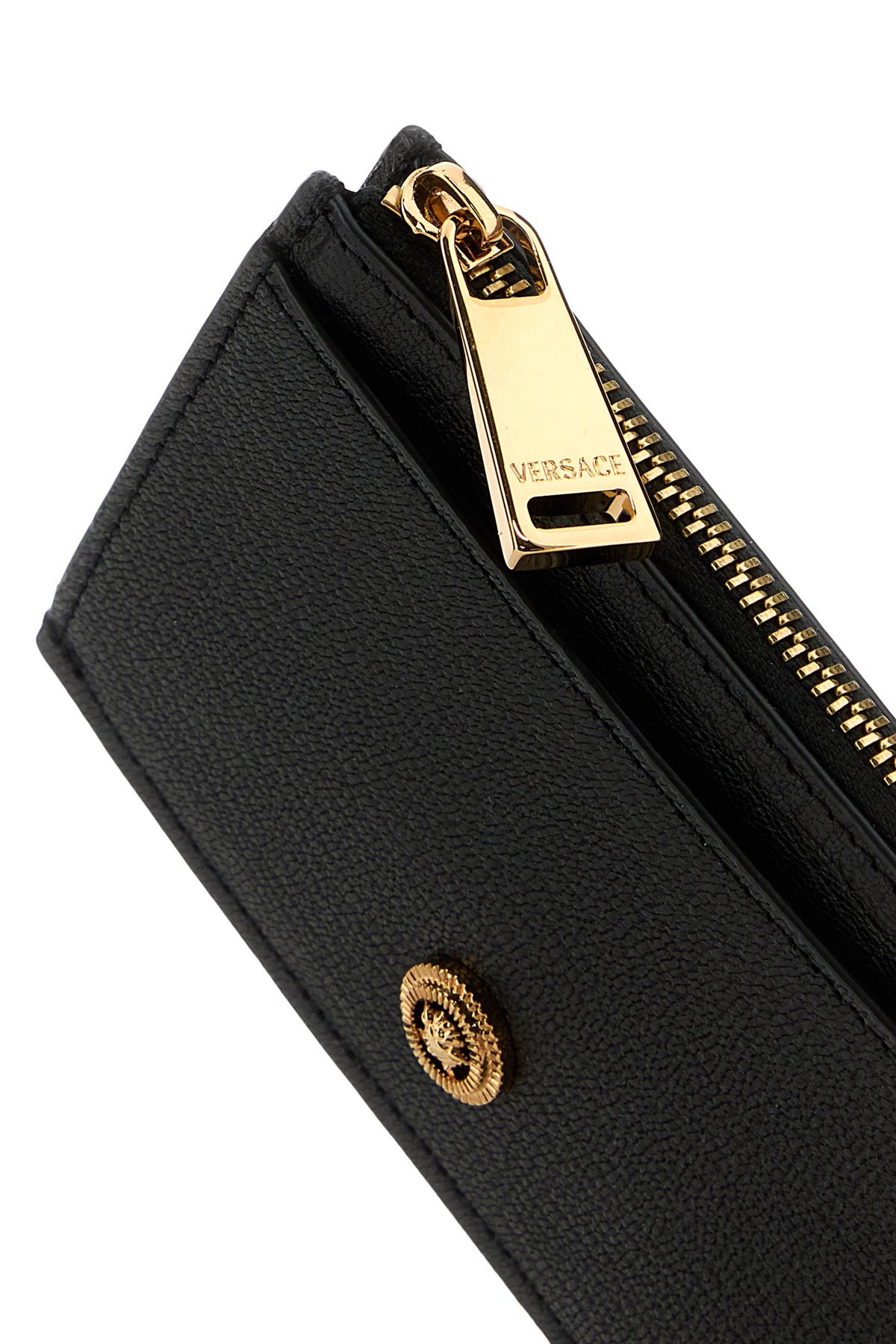 Black leather card holder - 4