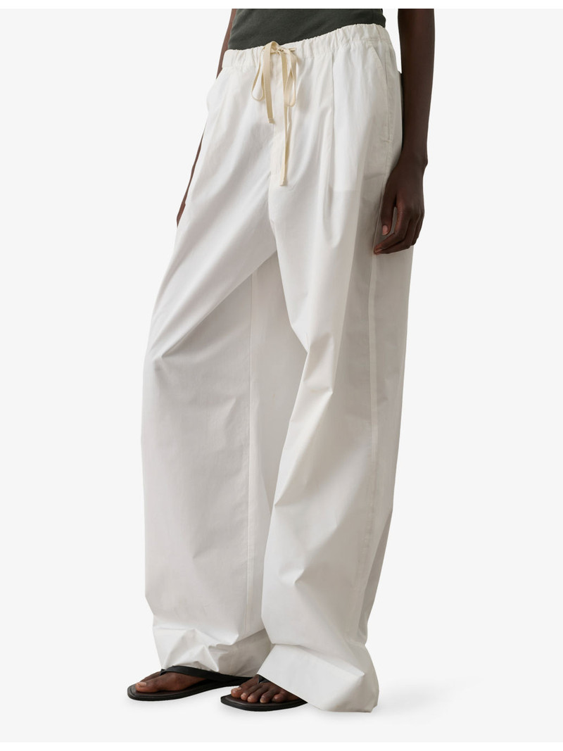 Hugues Straight-Leg Mid-Rise Cotton-Poplin Trousers 3