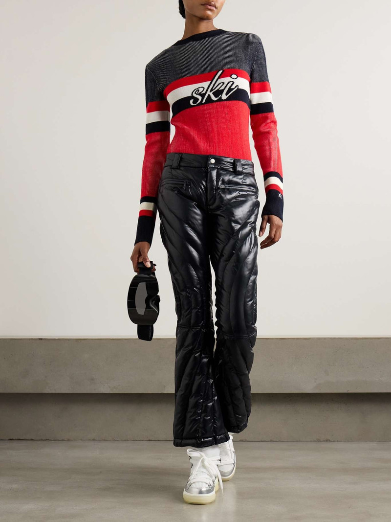 PERFECT MOMENT Evie intarsia merino wool sweater outlook