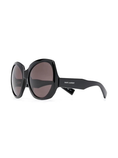 SAINT LAURENT oversized tinted sunglasses outlook