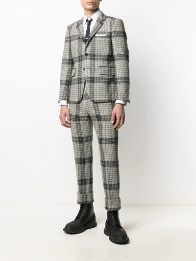 Thom Browne checked pleated skirt outlook