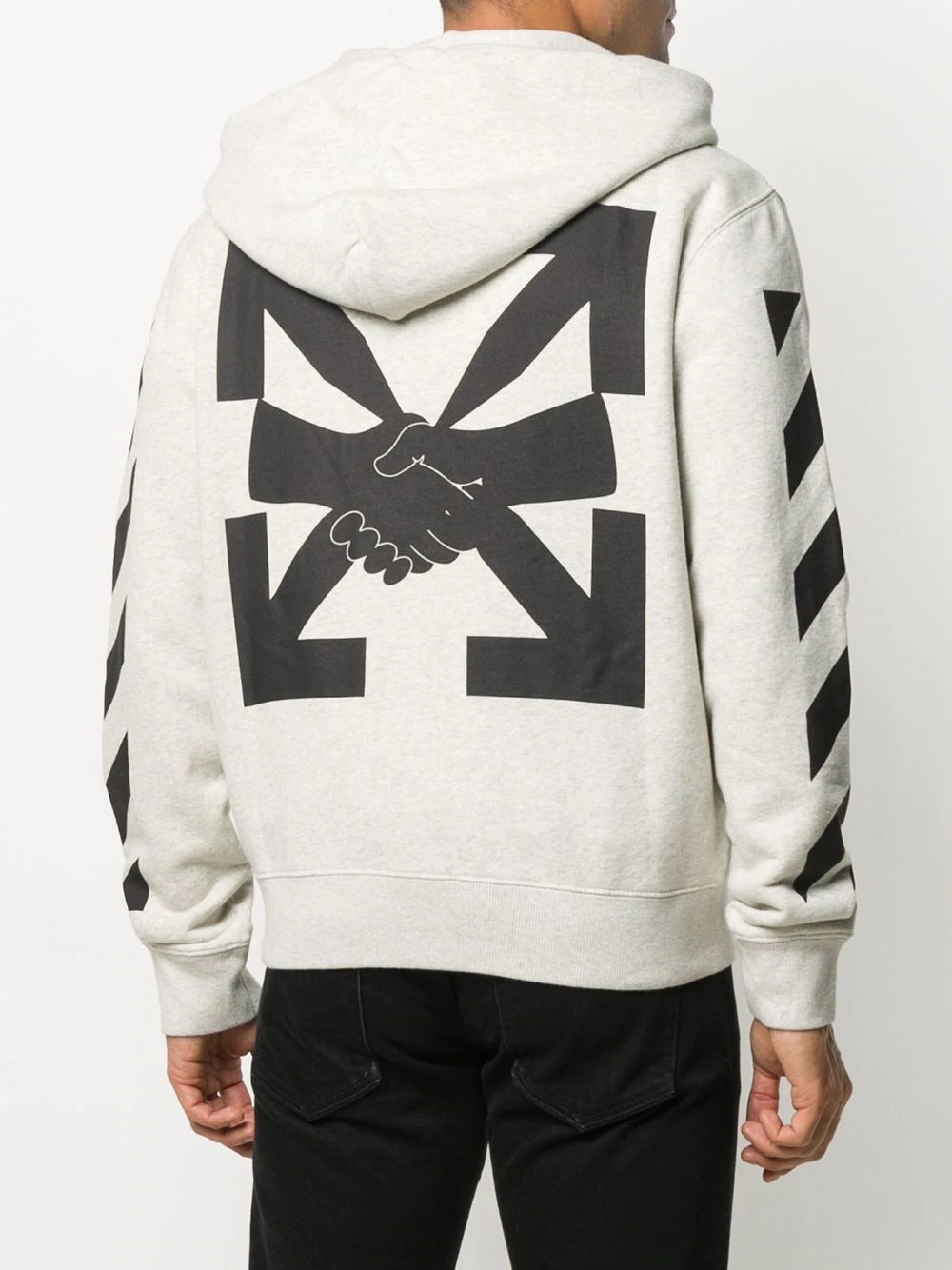 Agreement zip-up hoodie - 4