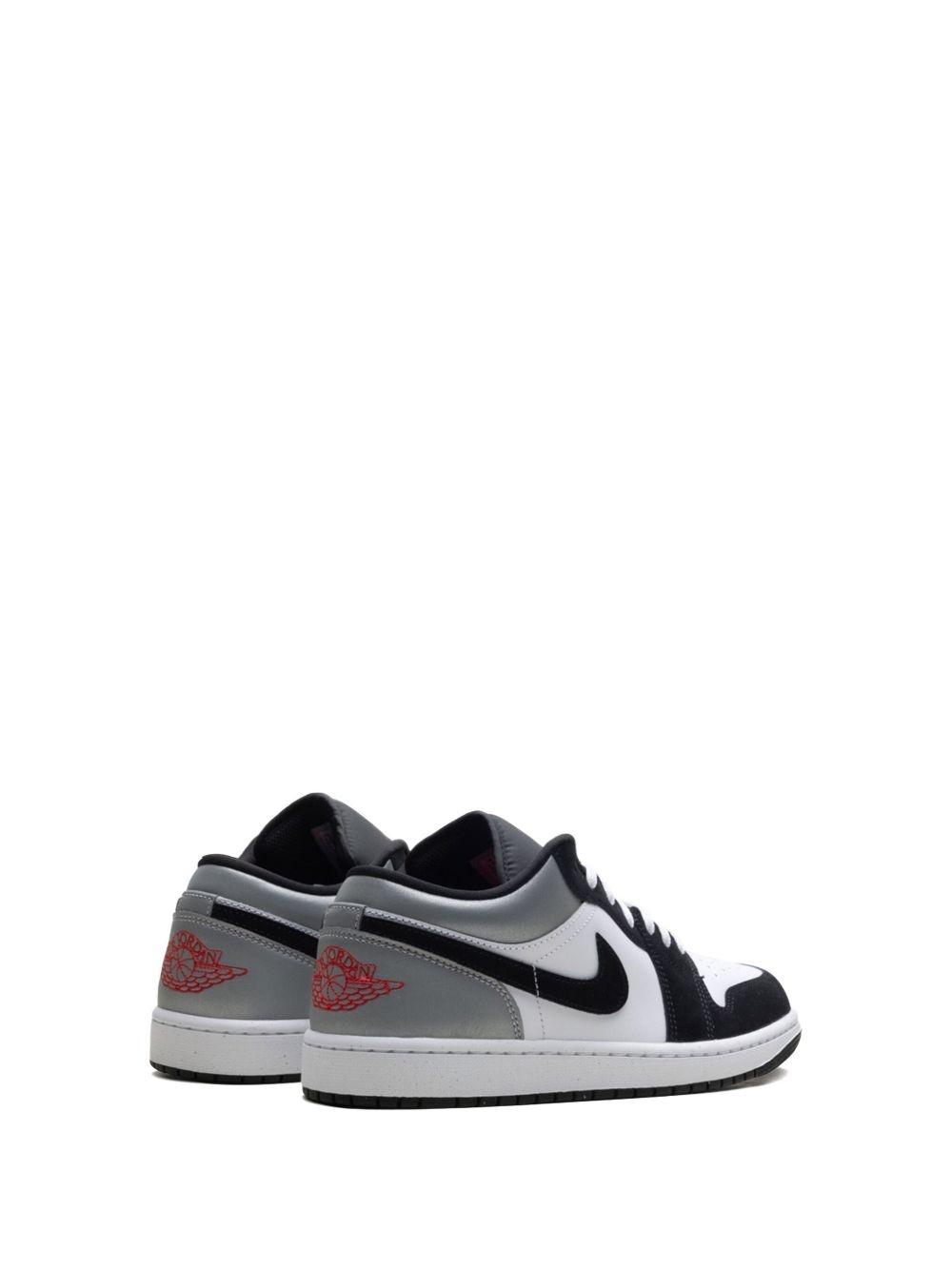 Jordan 1 Low SE "White/Fire Red/Black/Matte Silver" sneakers - 3