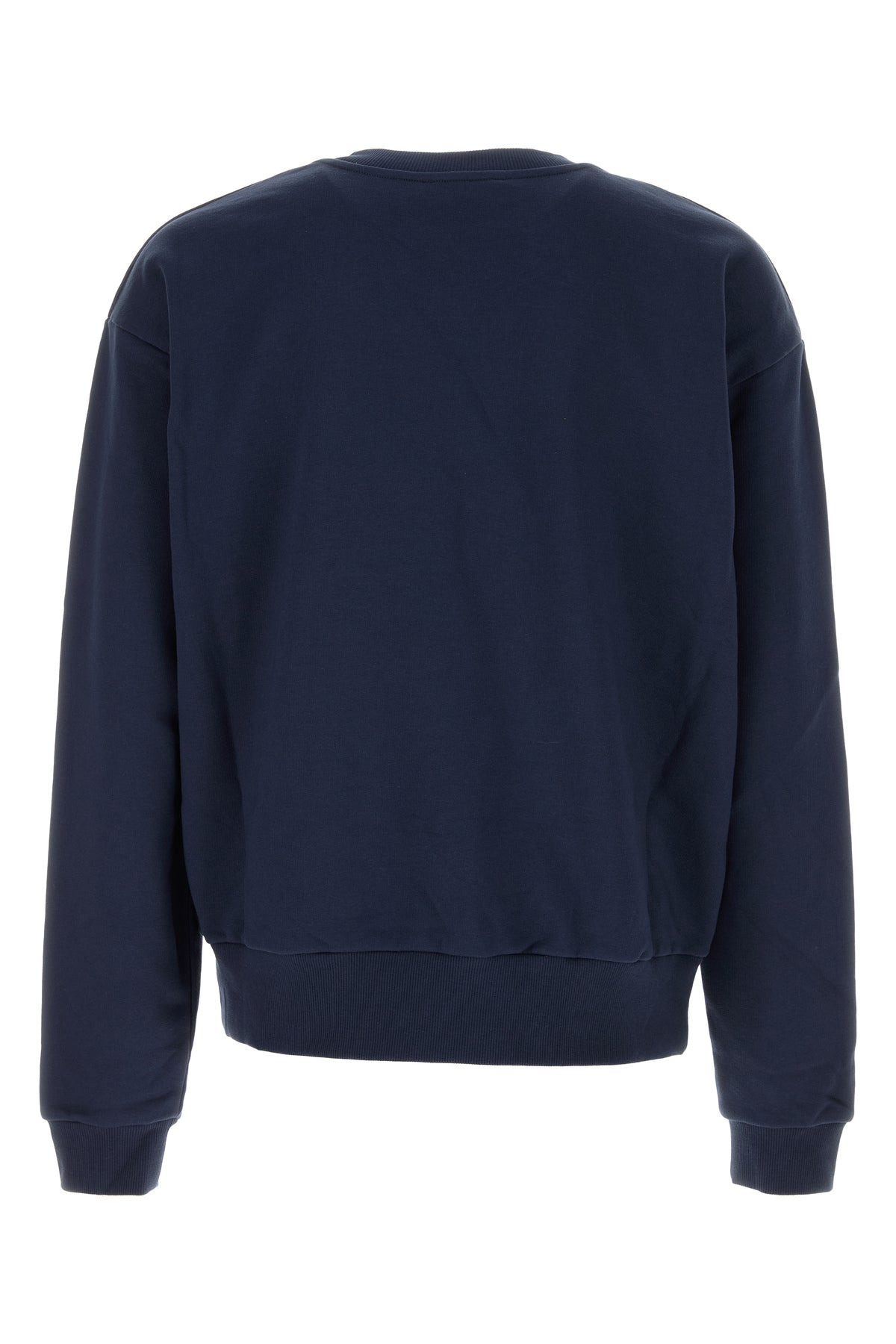 Dark blue cotton sweatshirt - 2