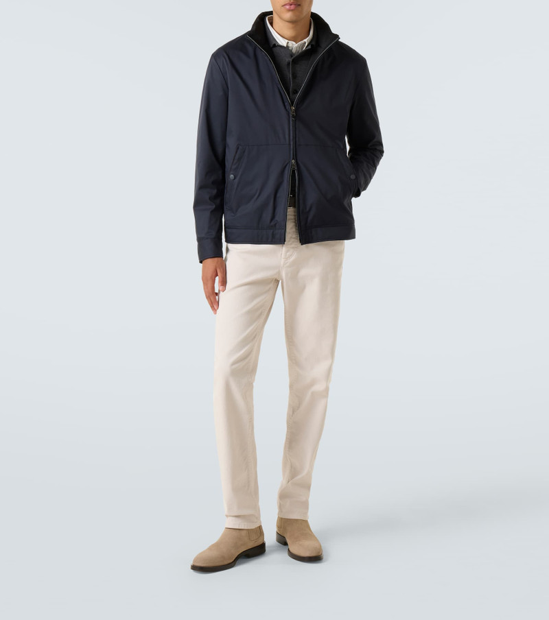 Canali Canali Nuvola reversible blouson outlook