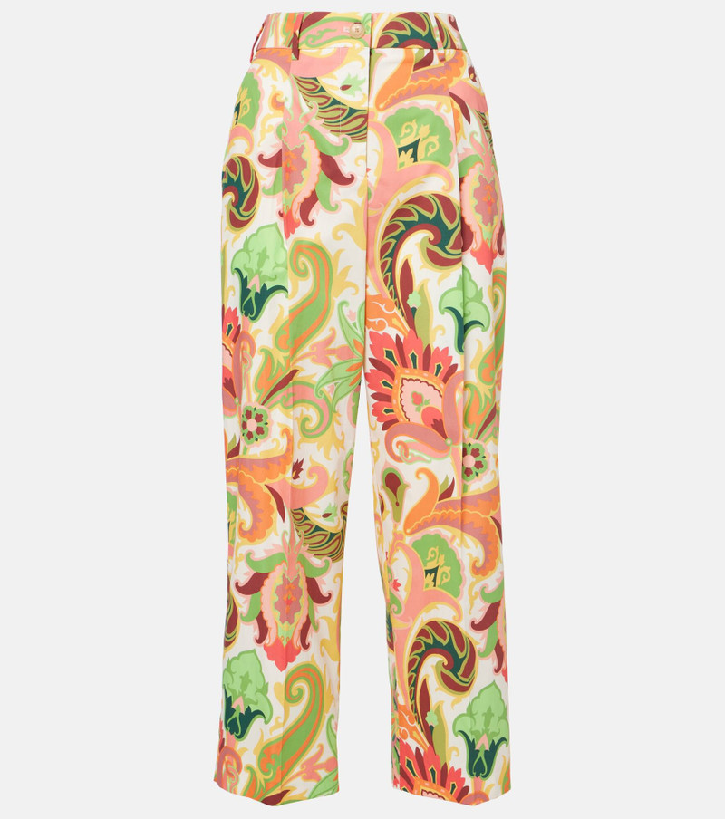paisley-print 바지 - 1