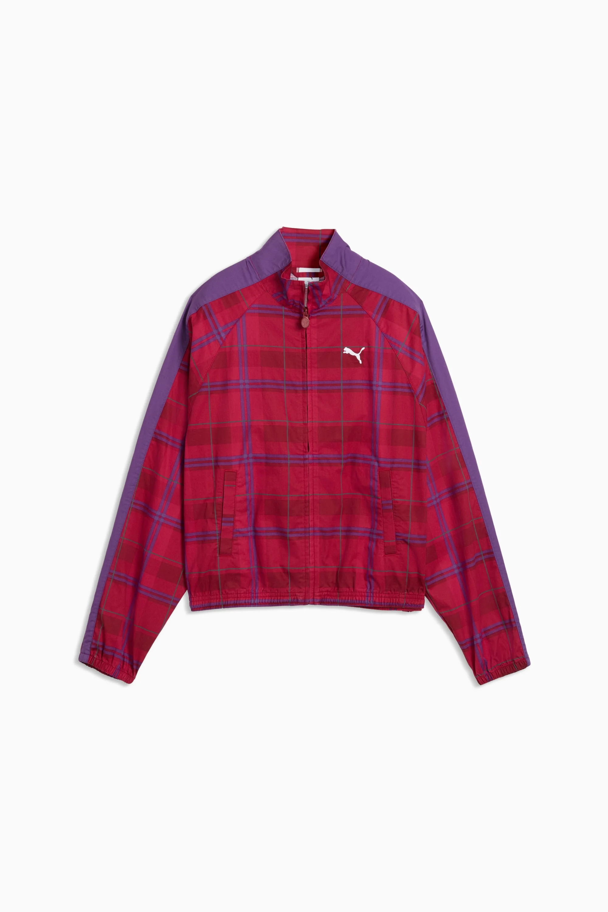 T7 Women's Relaxed Tartan Jacket - 1