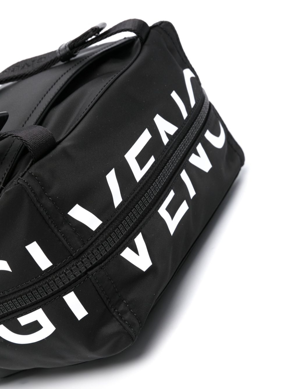 logo-print messenger bag - 4