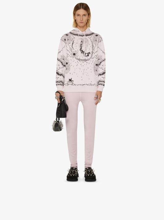 GOTHIC PRINTED HOODIE - 2