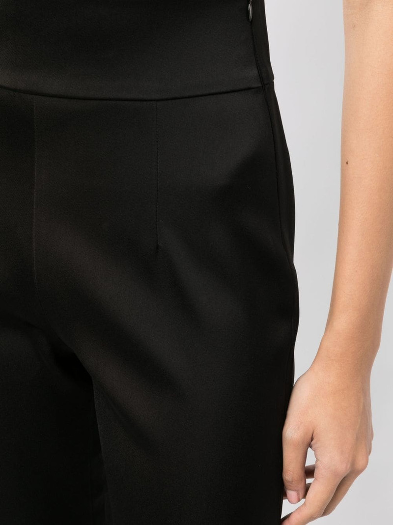 high-waisted flared trousers 5