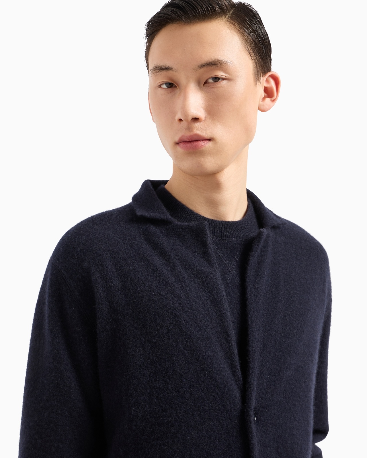ICON PLAIN-KNIT PURE CASHMERE JACKET - 5