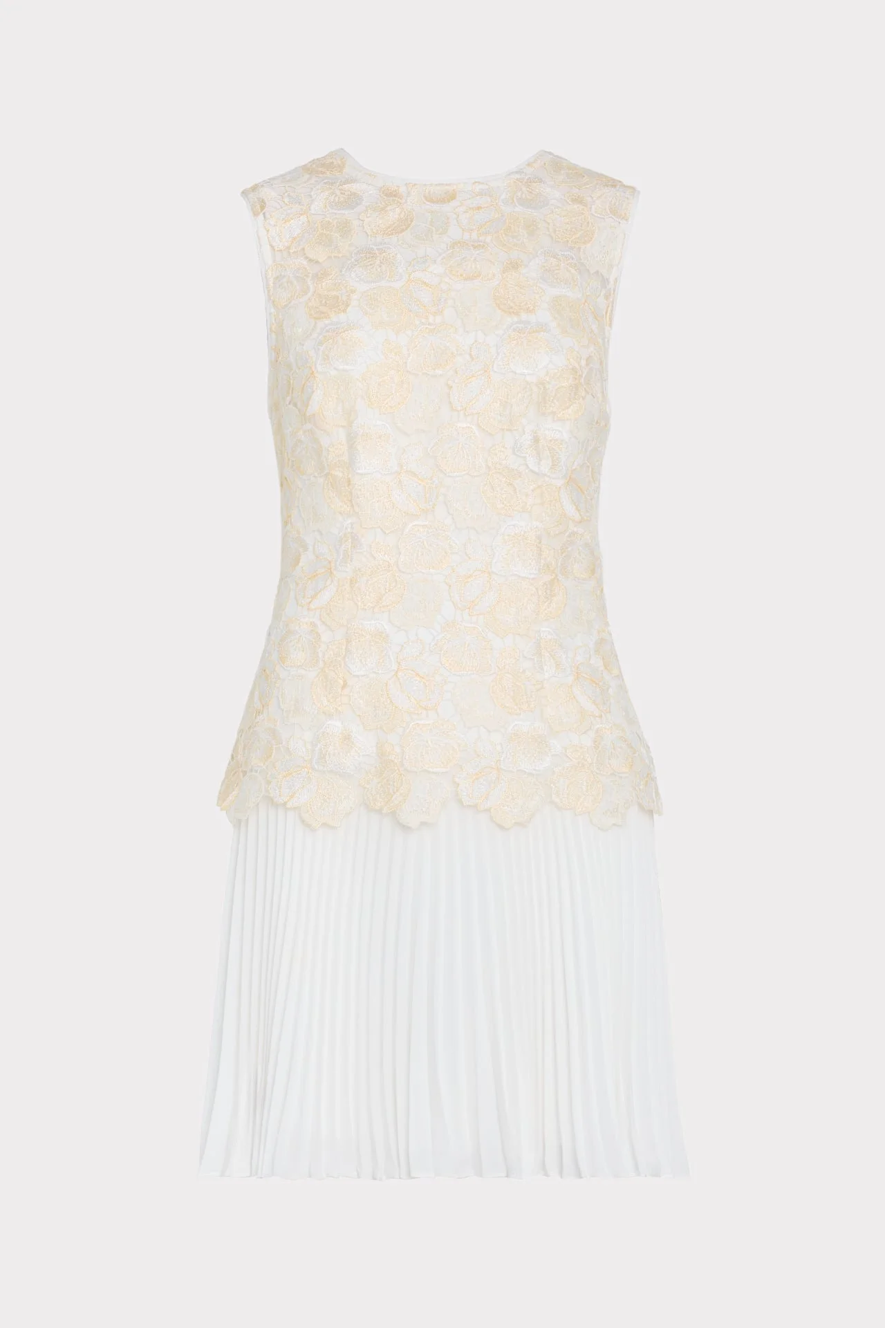 Maggie Pleated Mini Dress - 1