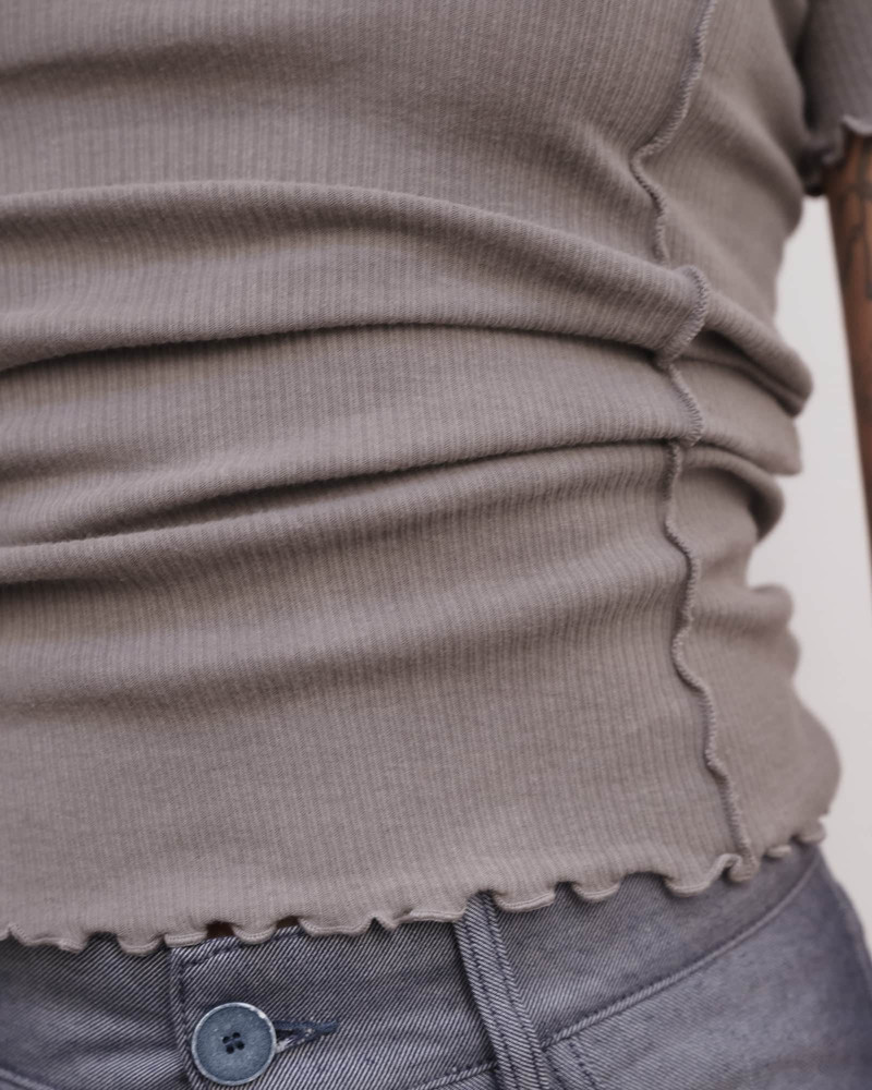 Omato Polo Tee Shirt - Organic Cotton Rib 6