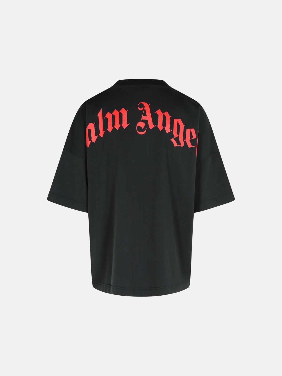 BLACK COTTON T-SHIRT - 3