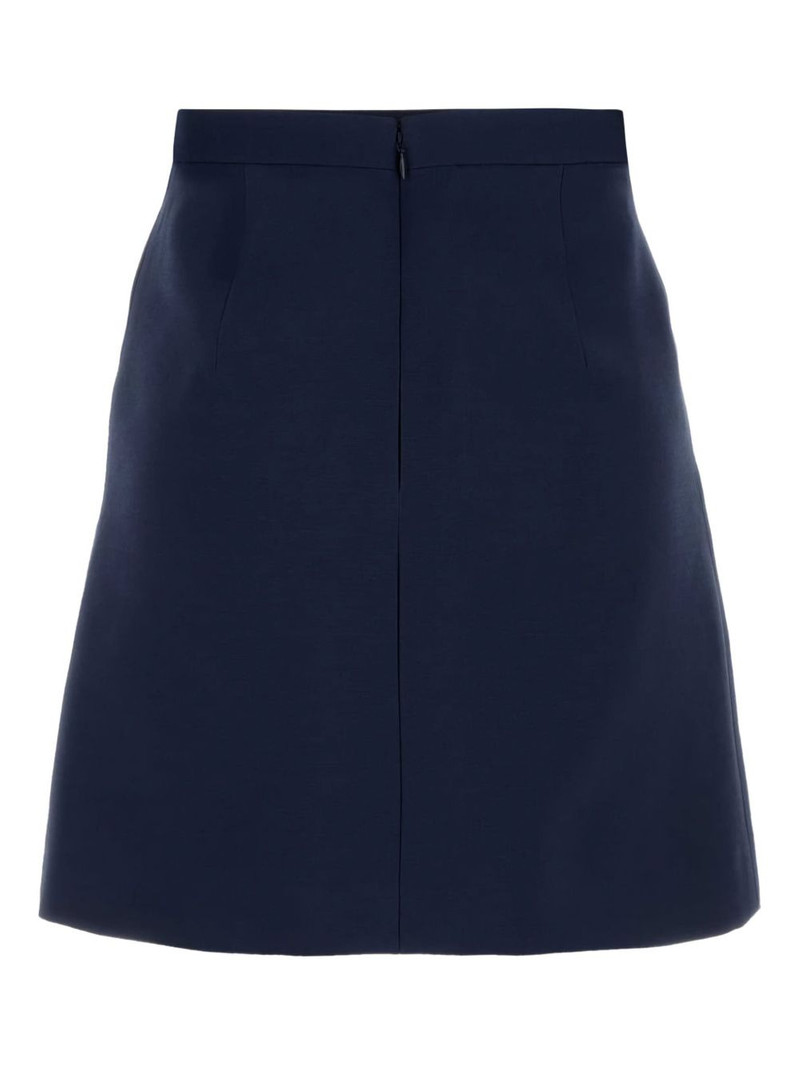 Valentino bow-pocket skirt outlook