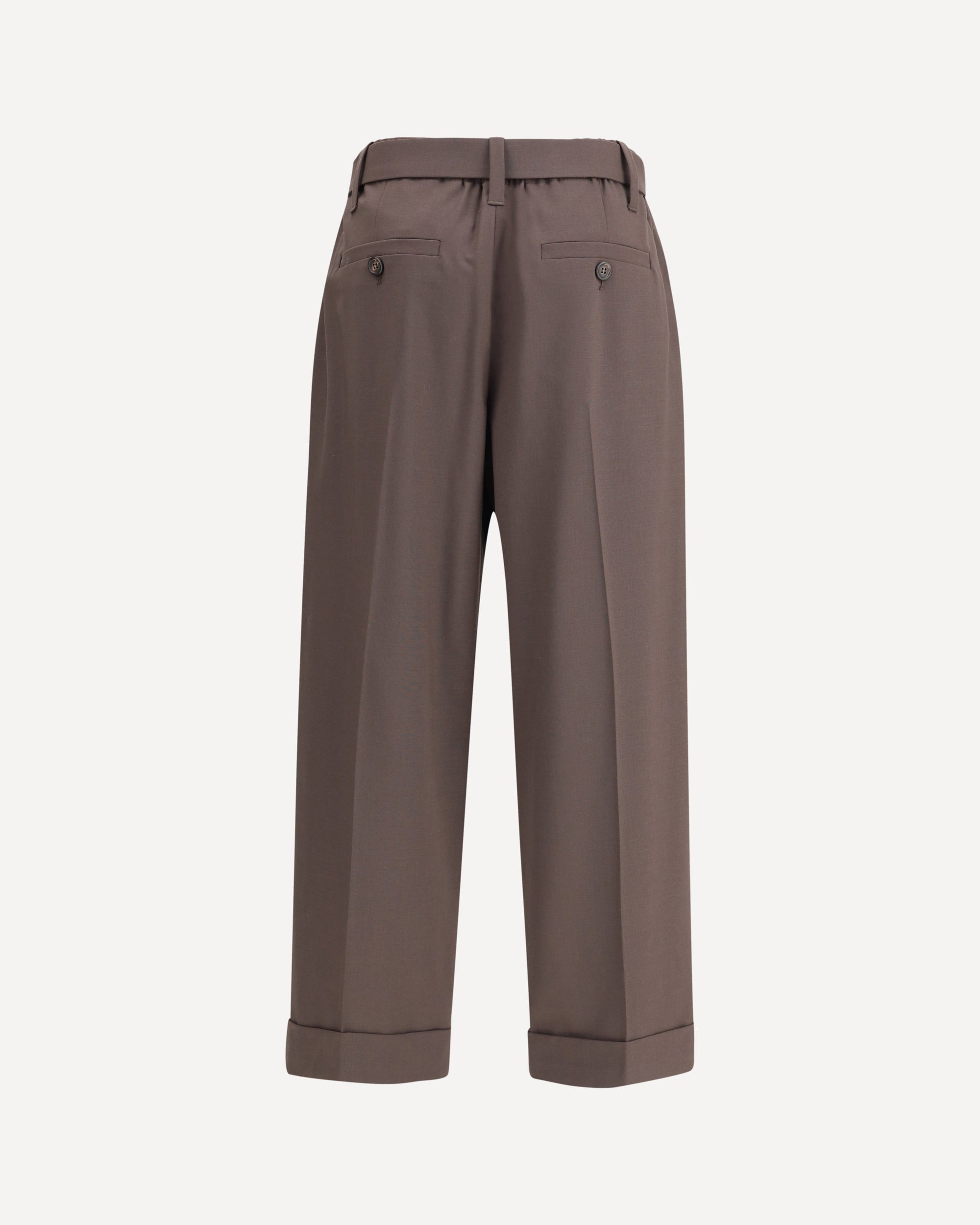 Sartorial Baggy Trousers in Tropical Luxury Wool - 2