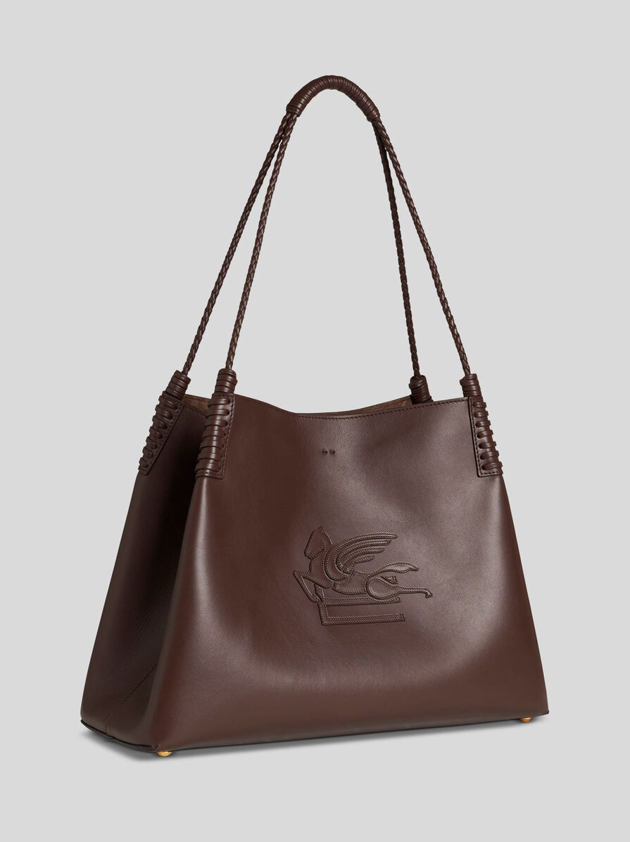 MEDIUM LIBRA TOTE BAG IN LEATHER - 6