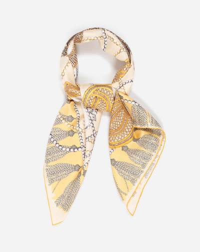 Lanvin SILK SCARF WITH CURB LACES PRINT outlook