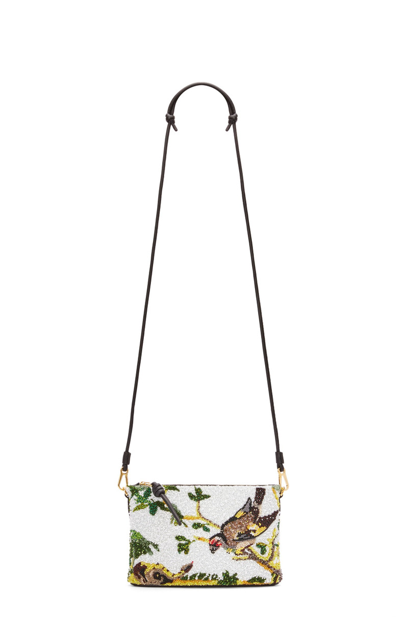 Small oblong pouch in beaded leather 5