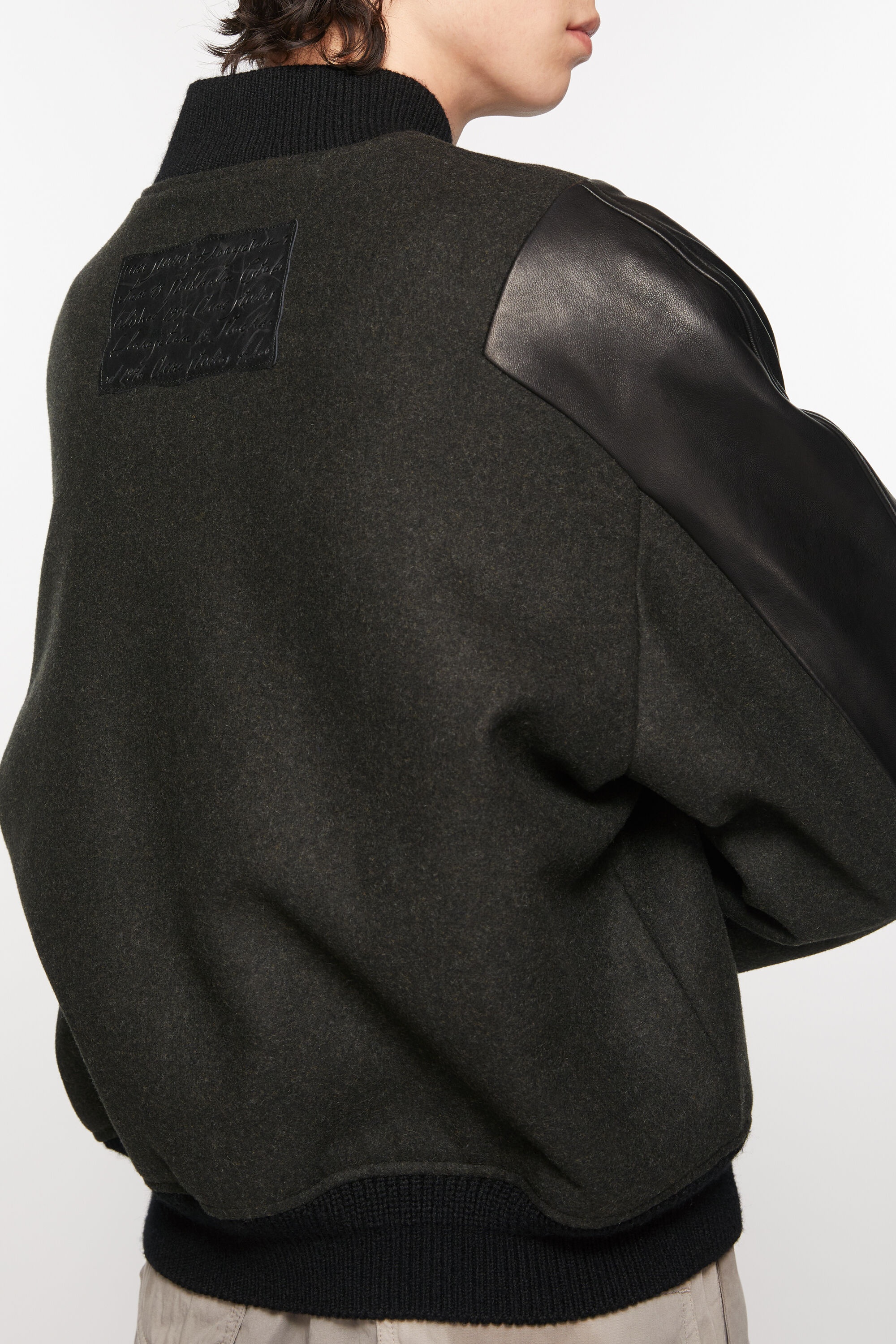 Bomber jacket - Dark grey melange - 6