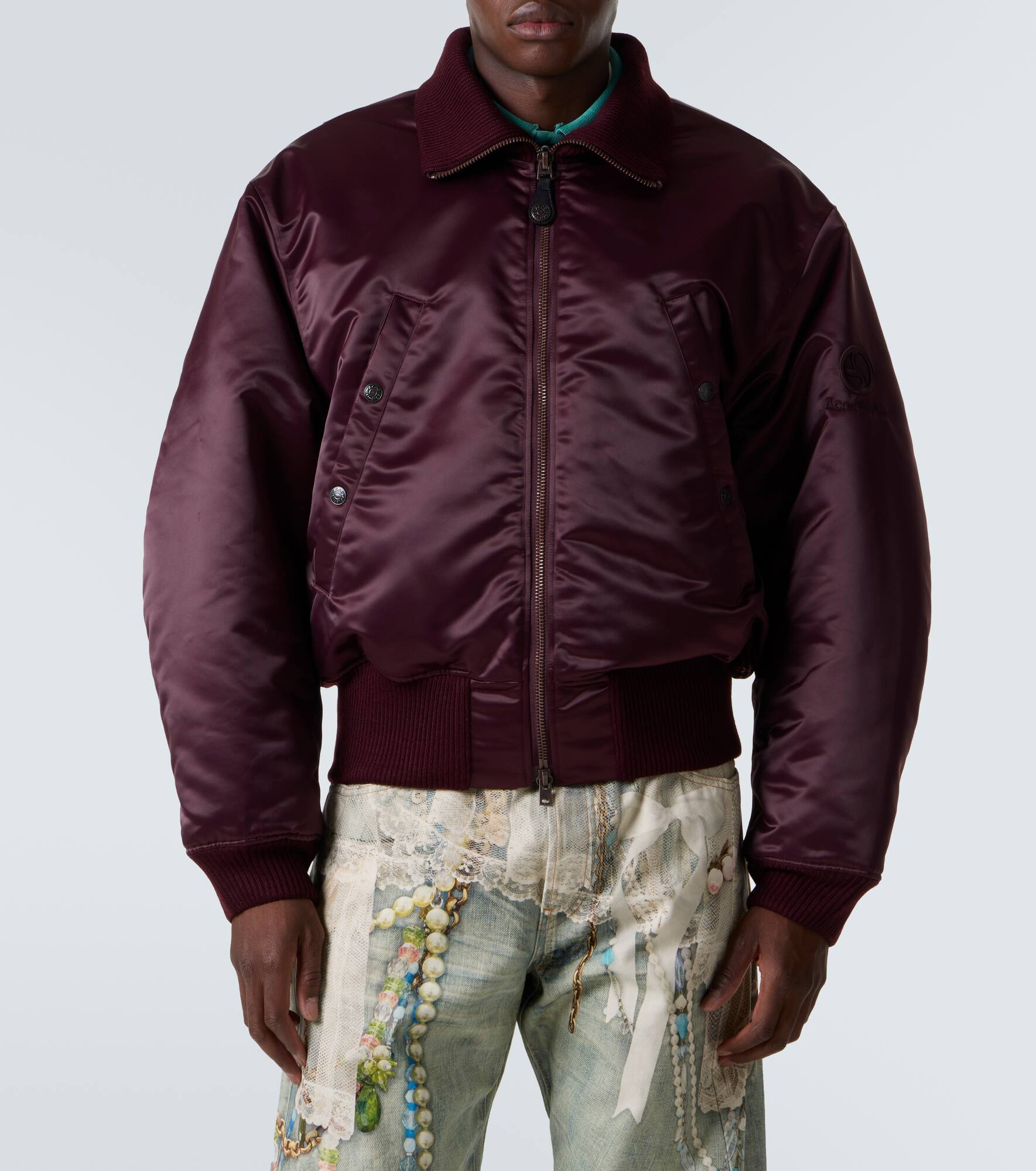 Logo bomber jacket - 3