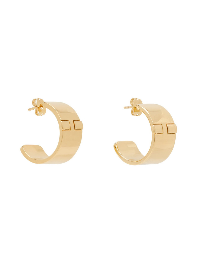 A.P.C. Gold Grace Hoop Earrings outlook