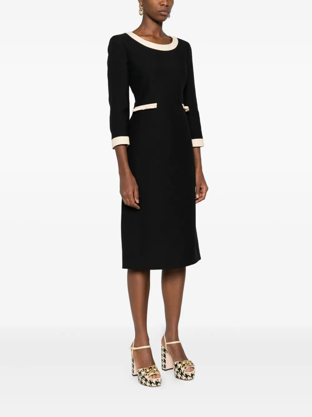 Crepe Couture Dress - 3