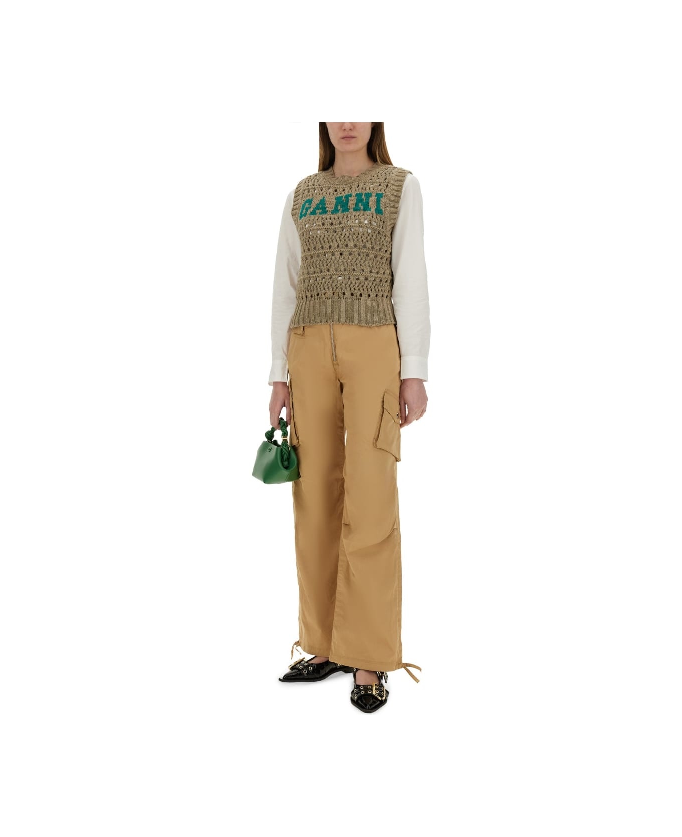 Cotton Twill Cargo Pants - 2