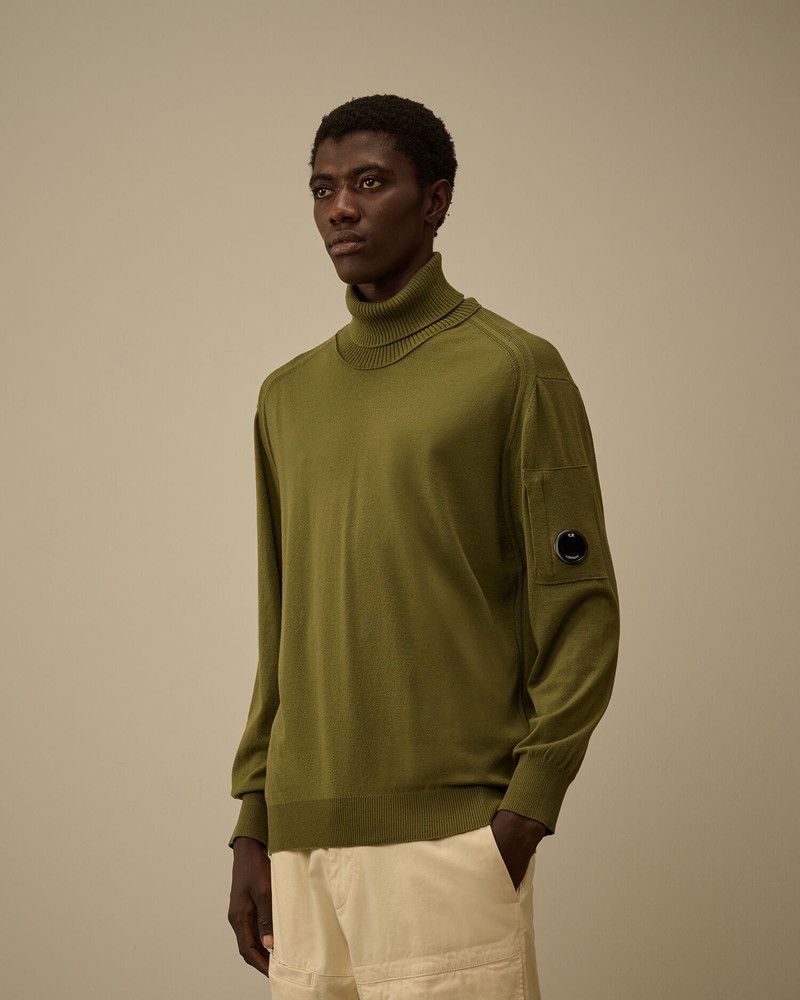 Extrafine Merino Wool Turtleneck Sweater 3