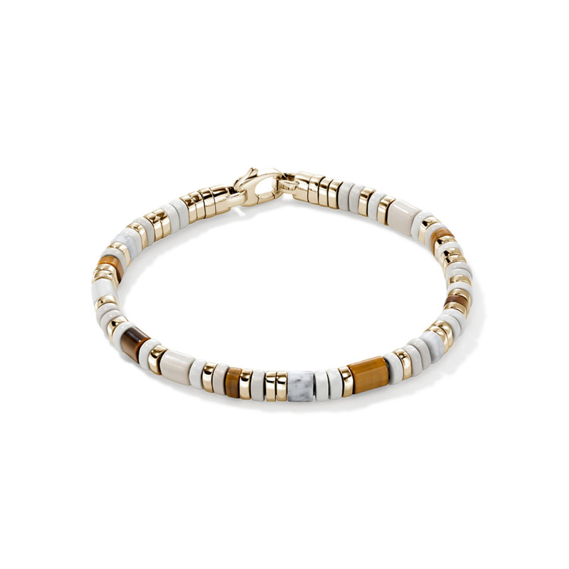 Colorblock Bracelet, Gold 1