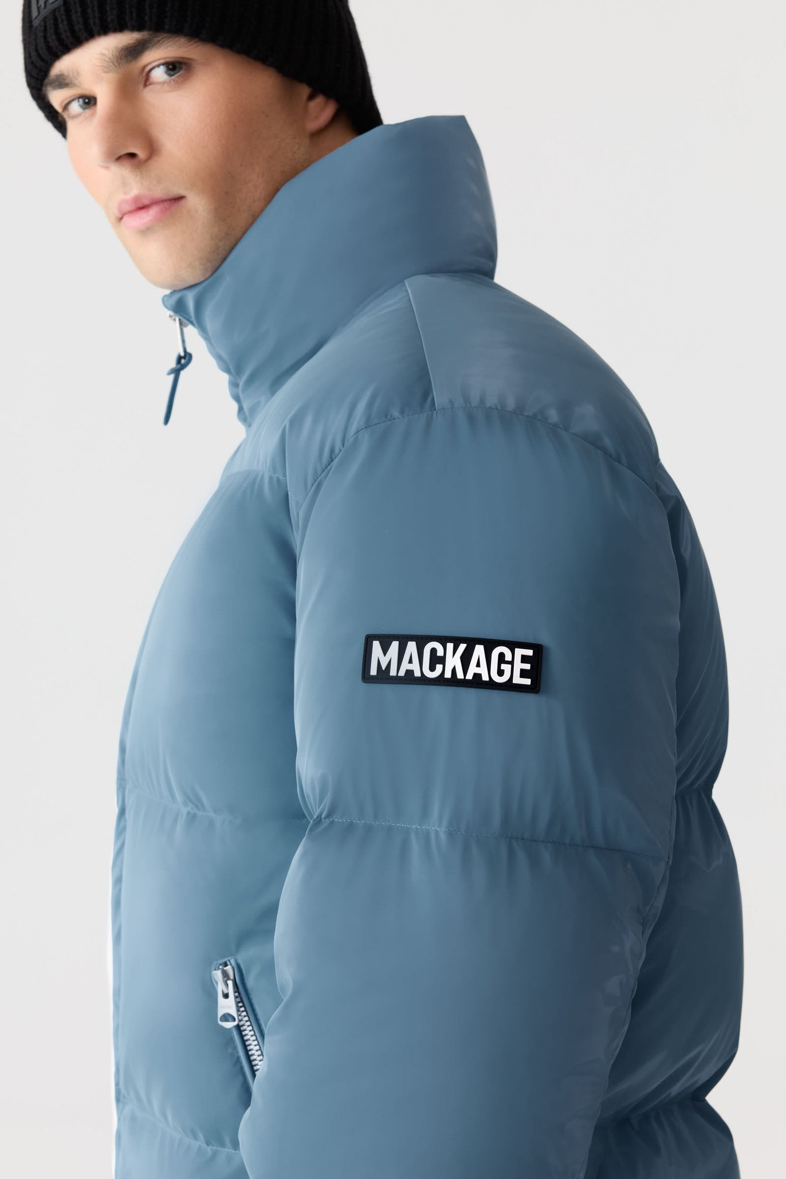 KENT-GLO High-Gloss Hooded Down Jacket - 5