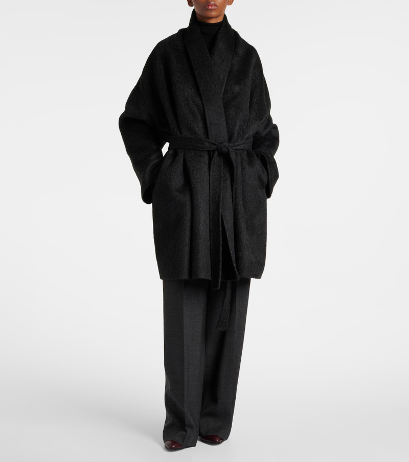 The Row Timor cashmere coat outlook