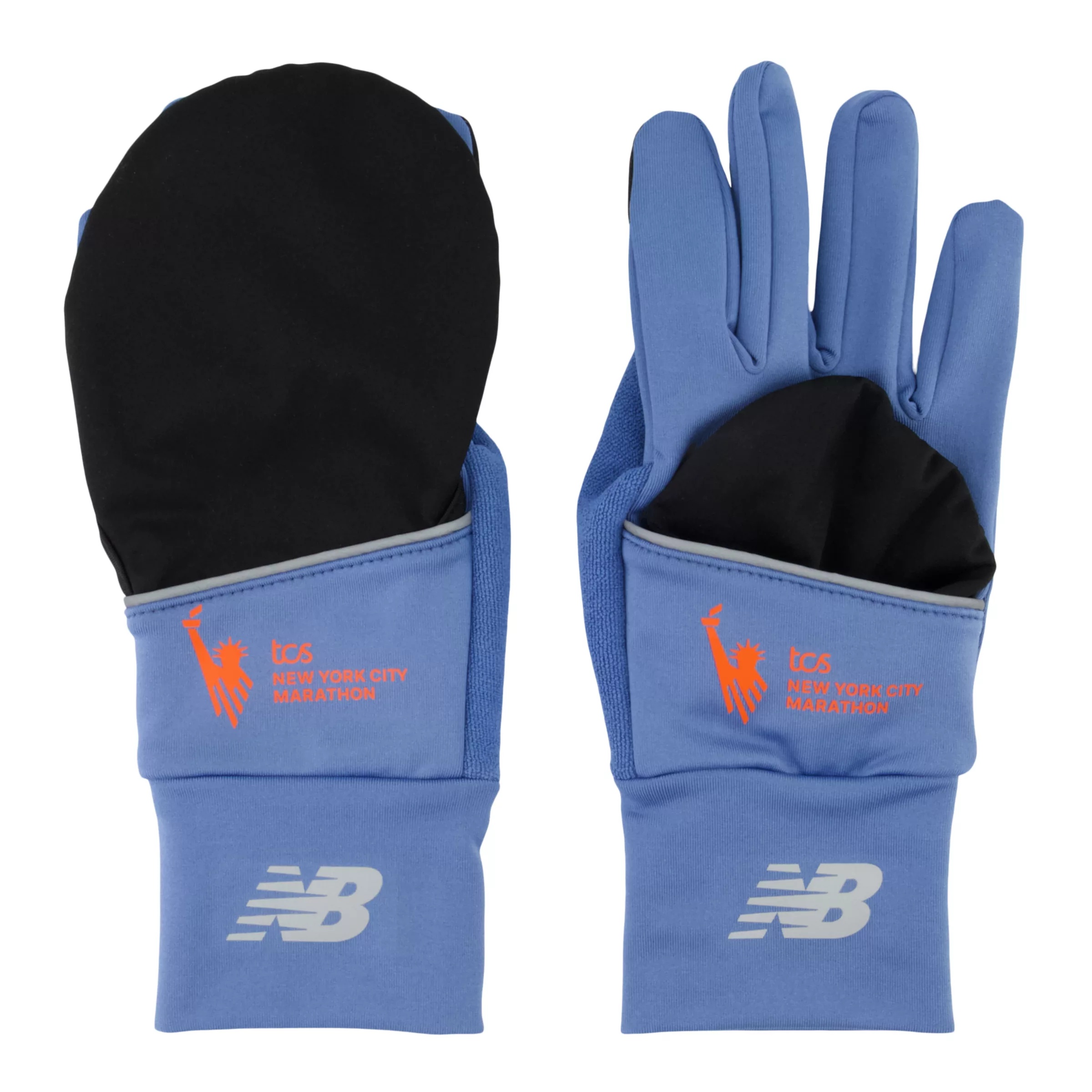 NYC Marathon Grid Fleece Glove - 1