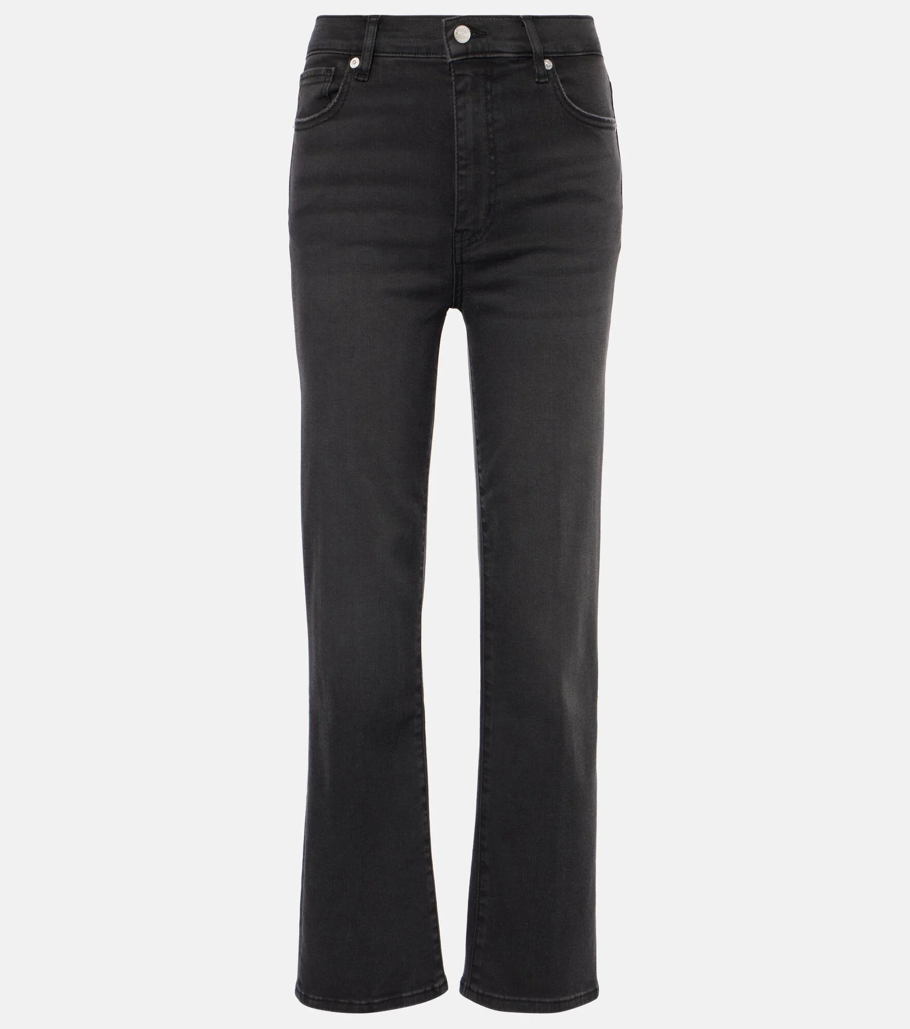 Le Sleek high-rise straight jeans - 1