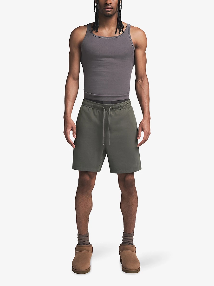 Soft-knit relaxed-fit cotton-blend jersey shorts - 2