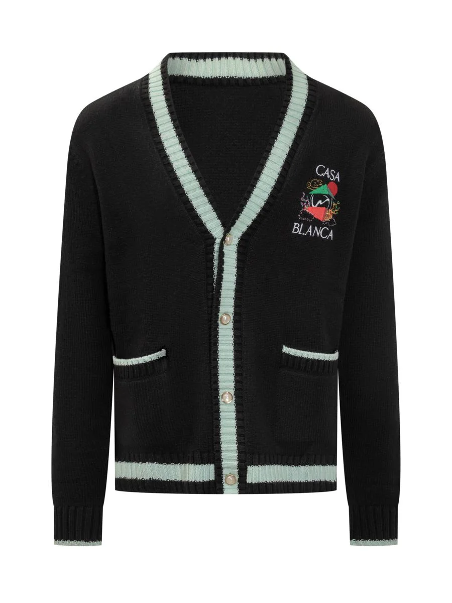Casablanca Casablanca Men'S Wool Cardigan - 1
