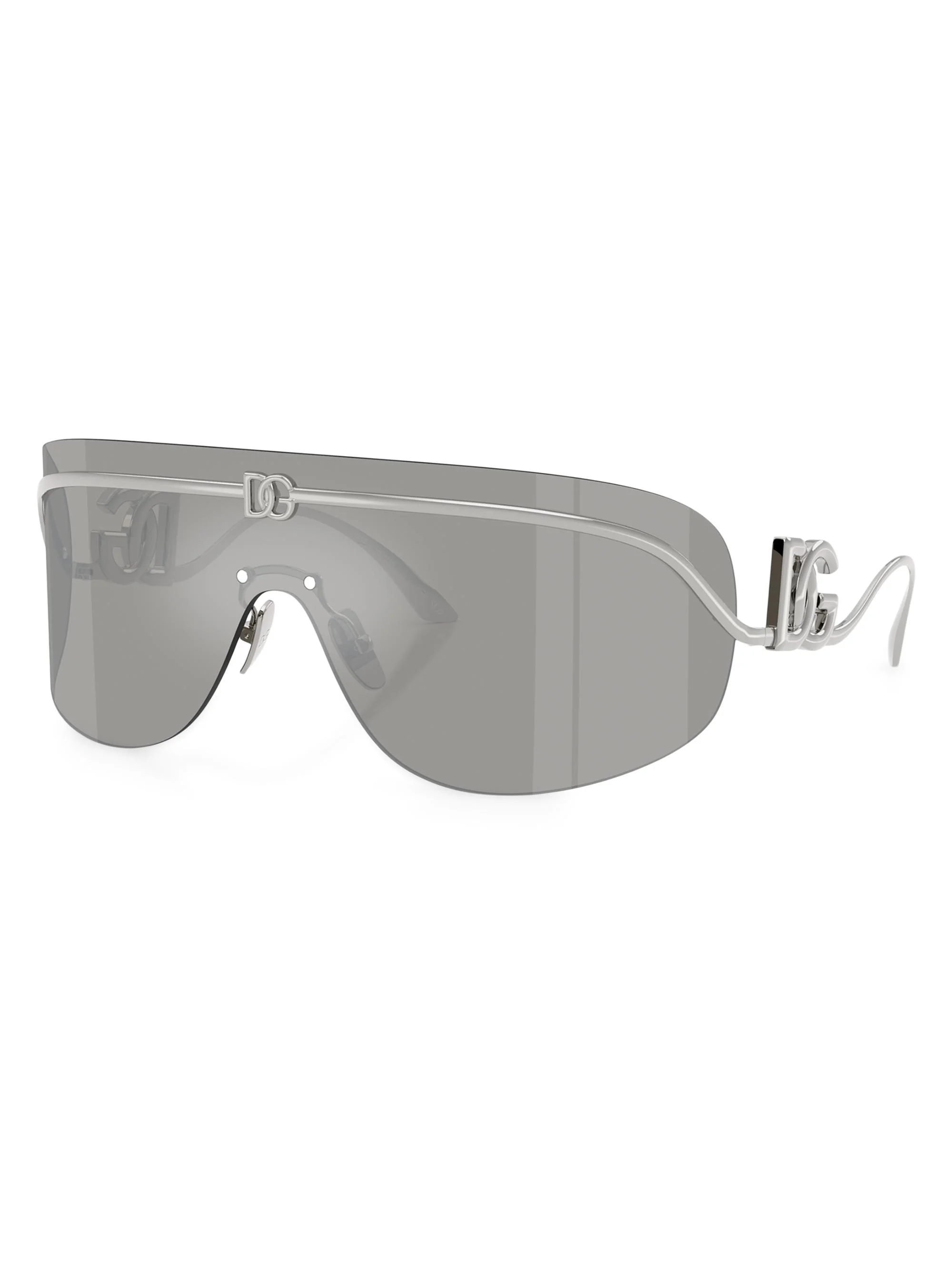 Women's DG2320 Pillow Sunglasses - Silver Grey - 1