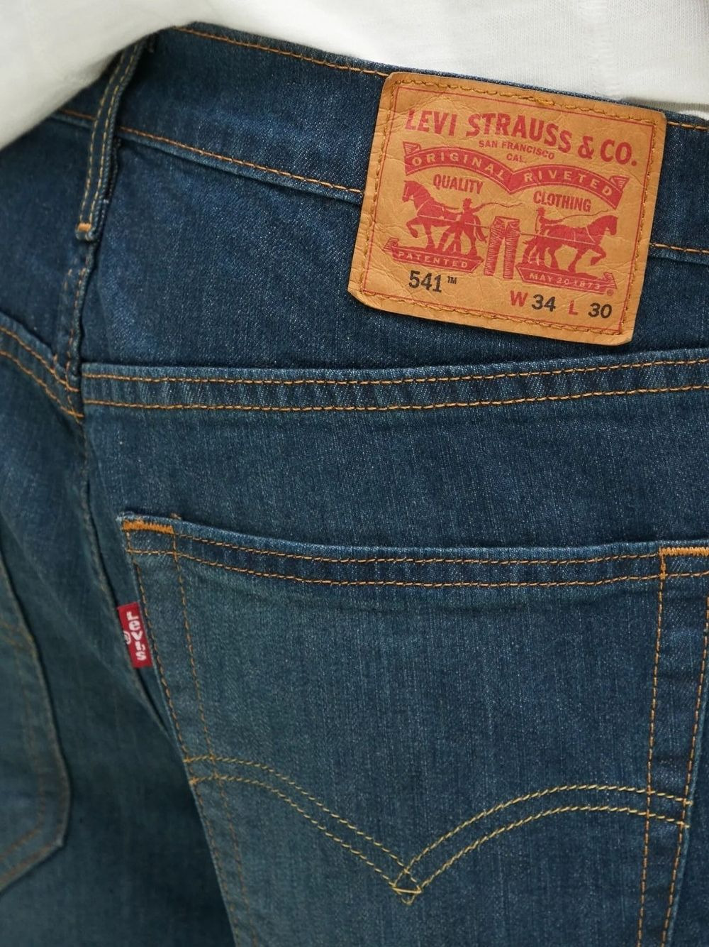 541 logo-patch jeans - 3