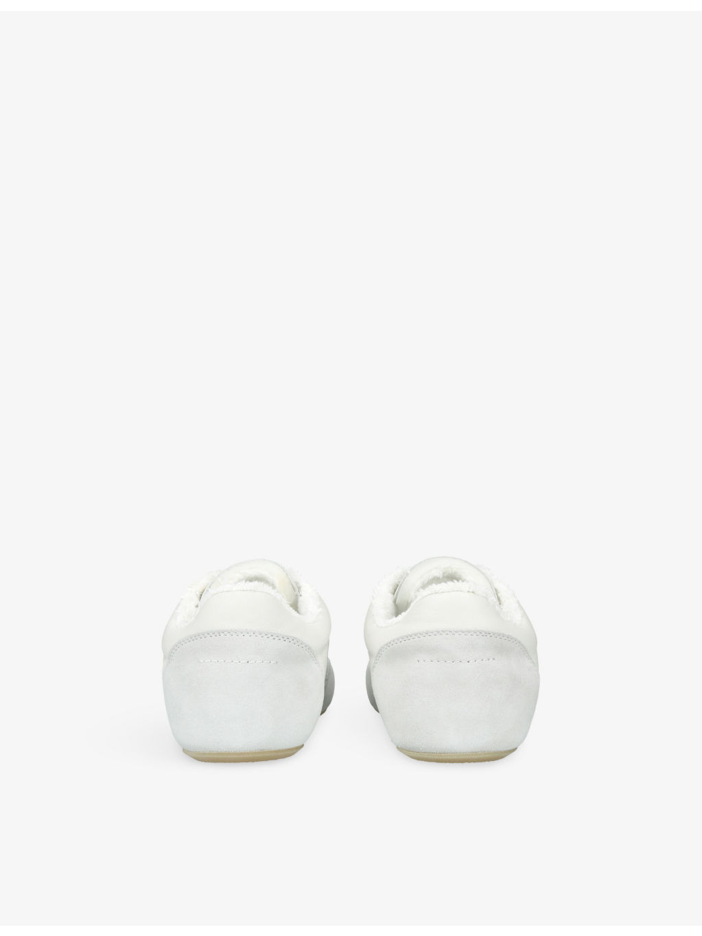 Anatomic Leather and Suede Low-Top Trainers - 4