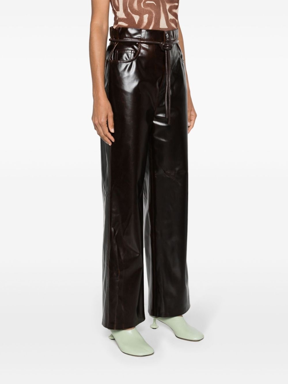 Sato wide-leg trousers - 3