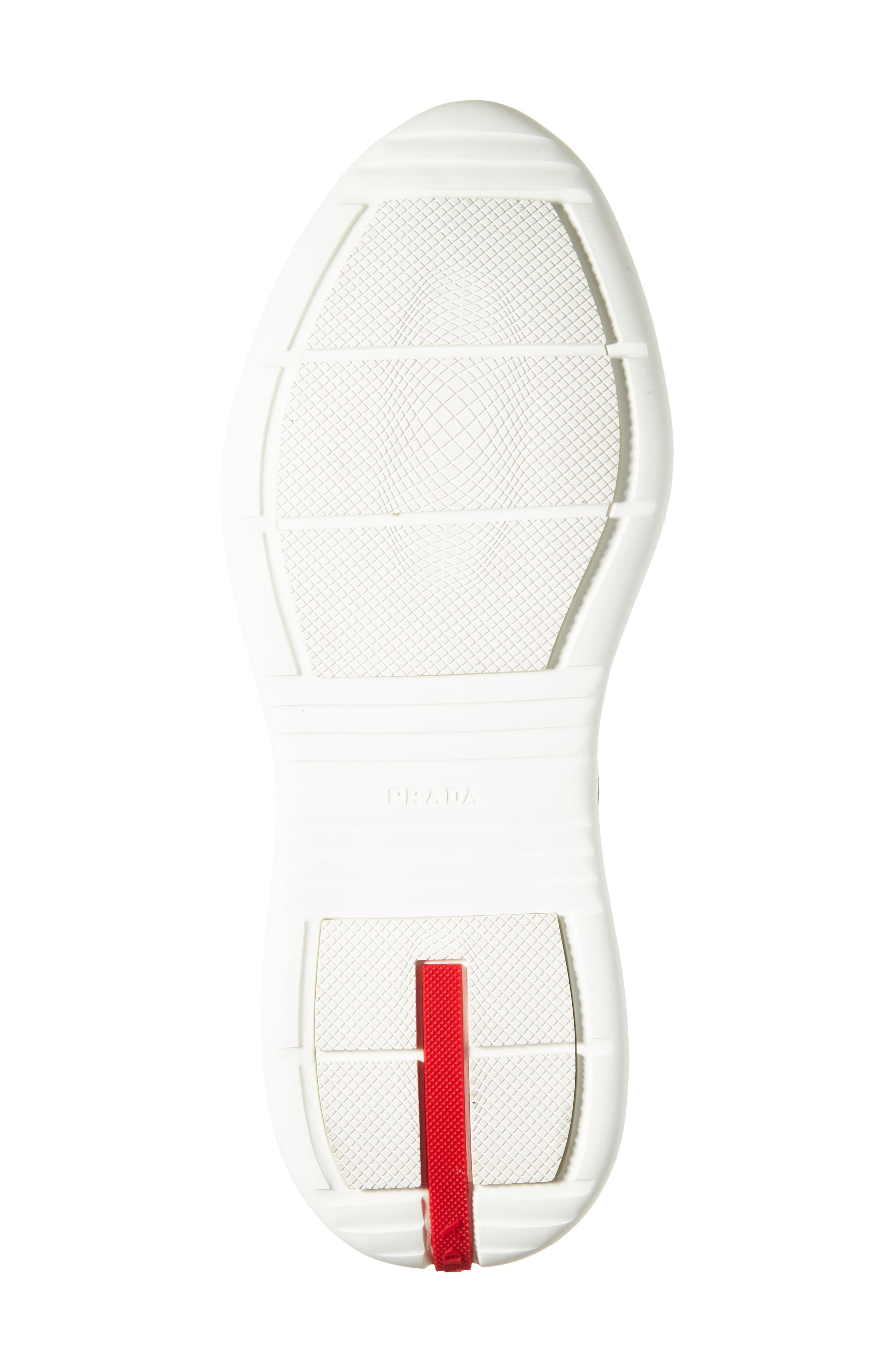 Prada America's Cup Sneaker in Prato/Argento at Nordstrom - 6