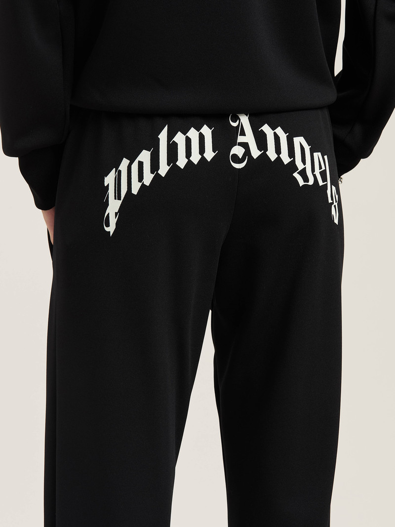 Curved logo Track Pants 6